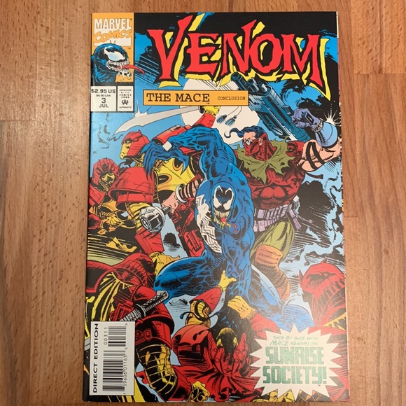 Venom The Mace (mini series, part 1-3) comics 1994 - Picture 4 of 4